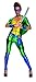 Nickelodeon Secret Wishes Women's Teenage Mutant Ninja Turtles Leonardo Costume Jumpsuit