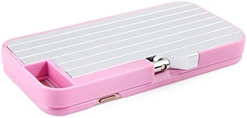 ChiKoo iPhone 6/6s Case with Selfie Stick - Selfie Case with Adjustable Aluminum Holder &amp; Bluetooth Remote Shutter - 2 in 1 iPhone Selfie Stick Case for iPhone 6/iPhone 6s 4.7 inch--Pink
