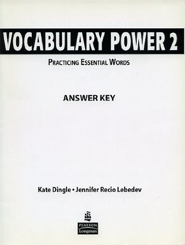 vocabulary power 2 answer key practicing essential words
