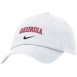 Nike Georgia Bulldogs White Campus Hat