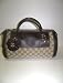 Gucci 189825 Beige Brown Boston Handbags