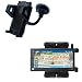 Flexible Car Windshield Holder for the Motorola MOTONAV TN765T GPS - Gomadic Brand