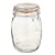 Kitchen Craft Home Made Deluxe Glass Preserving Jar, 1000ml (35oz)
