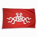 Flying Spaghetti Monster Flag