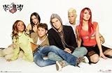 RBD (Group Sitting) Gold Wood-Mounted Music Poster Print - 24