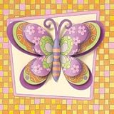 Paint By Number 3D Watercolor Kit 9X9-Funky Butterfly