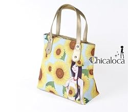 Chicaloca - Sunflower Tote Bag - Fashion Handbag for Young Adult