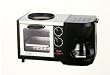 SLYTech E100P 3 in 1 Oven Toaster, Egg Frying & 2 to 4 Cups Coffeemaker Breakfast Maker