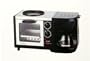 SLYTech E100P 3 in 1 Oven Toaster, Egg Frying & 2 to 4 Cups Coffeemaker Breakfast Maker
