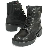 Harley Davidson 'Marla' Casual Biker Boots Ladies 8.5 - Black by Harley-Davidson