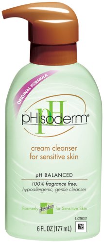Buy Phisoderm Cream Cleanser For Sensitive Skin, 6-Ounce Bottle (Pack of 4)