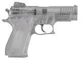 Smith and Wesson M5906 + 2 Magazines and 500 BBs Spring Operated Airsoft Gun - Clear