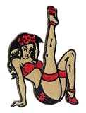Reed Artist Patch - 3 Sexy Red Bikini Pirate Girl RARE