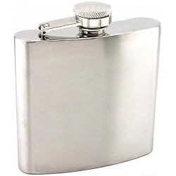 Stainless Steel Hip Flask 6oz