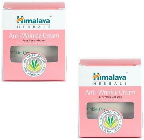2 x Himalaya Herbals Anti-Wrinkle Cream - 25g (Pack of 2) - - "Expedited International Delivery by USPS / FedEx "