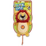 SqueakGrrrs Lion Squeak Toy for Dogs, Large
