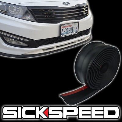 10' Flexible Front Bumper Lip For Spoiler Splitter Valance Body Kit Air Dam P4 for Dodge Journey