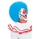 Blue Clown Wig