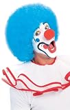 Blue Clown Wig