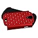 MYBAT Luxurious Lattice Dazzling Total Defense Protector Cover for Samsung T399 Galaxy Light - Retail Packaging - Red/Black