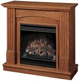 20 Oak Elec Fireplace