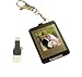 1.5" Digital photo keyring - Black