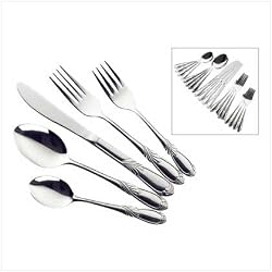 "Fancy Foliage" Flatware - 20 pc.