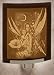 Crescent Moon Fairy by David Delamare Porcelain Garden Lithophane Night Light (NEW)