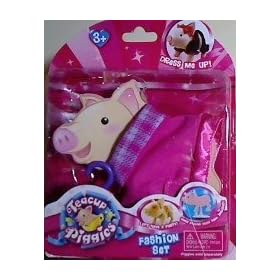  Teacup Piggies Fashion Set Hit the Deck Pink Coat