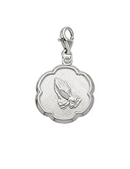 Rembrandt Charms Praying Hands Charm with Lobster Clasp