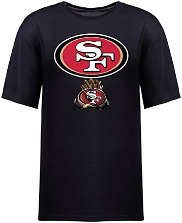 NFL San Francisco 49ers Men's Jersey T-Shirt (Black)