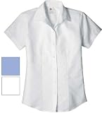 Review   / Dickies fs010 Women's Short Sleeve Stretch Poplin Classic Top