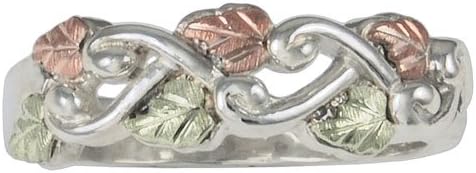 Grape Vine Black Hills Silver Women's Ring from Coleman - Size 4.5
