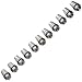 Royal Products Ultra-Precision ER Collet Set, ER-16, Round, 1/16"- 3/8" X 1/32"