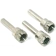 3 Diamond Hole Saws Metal Lapidary Cutting fits Dremel
