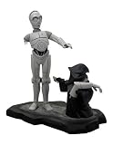 Star Wars Gentle Giant Statue Animated C-3PO Black and White