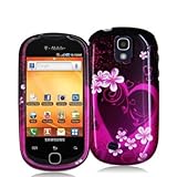 Electromaster(TM) Brand - Purple Love Design Crystal Hard Skin Case Cover N ....