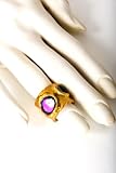 Desigual Anillo Golden (17W5519), Größe:16mm