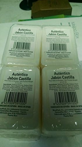 Authentic Spanish Castille Soap 36count 2oz bars
