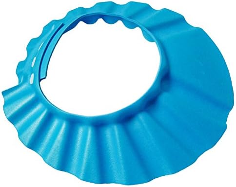 ym2015 Adjustable EVA Child / Baby Shower Cap Shampoo Cap, Eye and Ear Protection ,Blue
