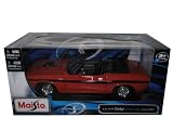 1970 Dodge Challenger R/T Convertible Hemi Orange 1:24