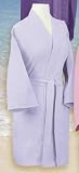 Knee Waffle Kimono Robe (Lavender)