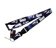 New England Patriots Clip Lanyard Keychain Id Ticket