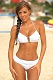 White Vanity Fair Bikini - Matte White Color