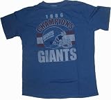 TS457 New York Giants 1986 Champions Junk Food Retro T-Shirt