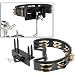 Pearl PTM10GH Ultra Grip Tambourine, Steel Jingles