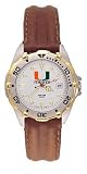 Miami Hurricanes All Star Women's Leather Watch