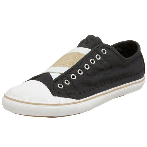 Tretorn Women's Skymra Canvas Sneaker, Phantom Black/Brown, 7.5 M
