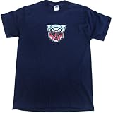 TRANSFORMERS ORIGINAL CLASSIC HEROIC LOGO T-shirt Blue Licensed at Blue Devil Clothing