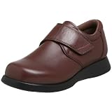 Drew Shoe Women's Blossom Monk Strap Flat,Brown Calf,5.5 M US